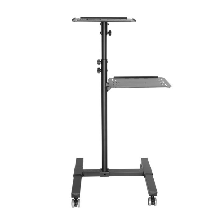 Maclean Adjustable Steel Mobile Projector/Laptop Stand, max. 10 kg, MC-207