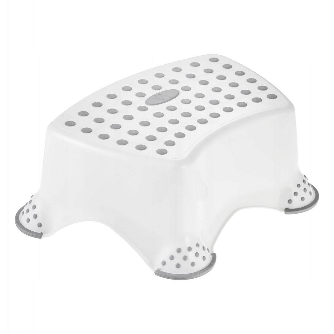 Rutschfeste Trittstufe, einstufig, max. 80 kg + Toilettensitzaufsatz + Stitch-Töpfchen