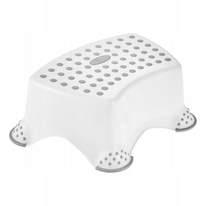 Rutschfeste Trittstufe, einstufig, max. 80 kg + Toilettensitzaufsatz + Stitch-Töpfchen