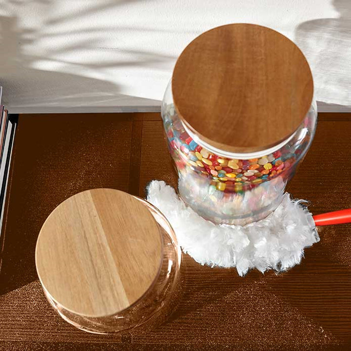 Vileda Flex&Catch Staubwedel, mit kurzem Stiel, Rutschschutz, flexibler Kopf + 5 Ersatzblätter