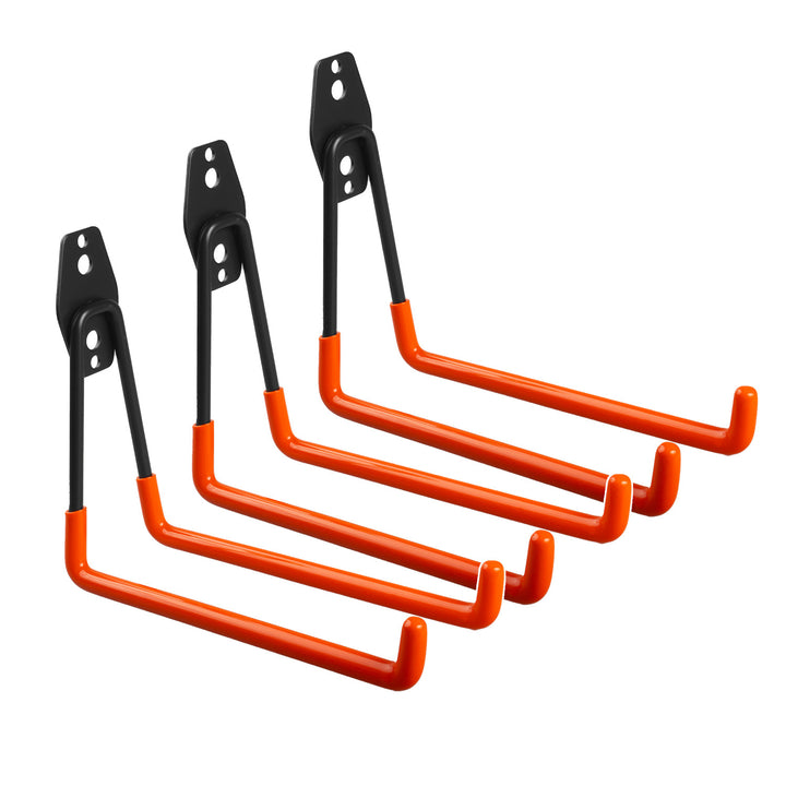 Maclean wall mount/hanger for tires, gardening tools, ladders, hoses, bicycles, max. load 25 kg, MC-444, 3 pieces