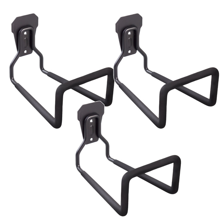 Maclean wall mount for garage, for tires, gardening tools, ladder, hoses, bicycles, steel, max. load 35 kg, MC-441, 3 pieces
