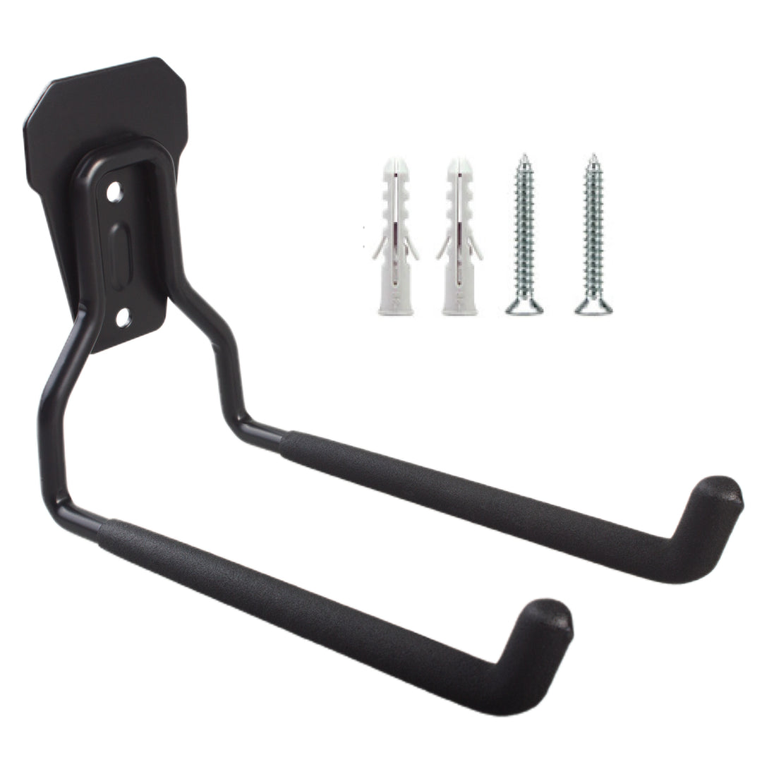 Maclean wall mount/hanger for tires, gardening tools, ladders, hoses, bicycles, steel, max. load 35 kg, MC-440, 2 pieces