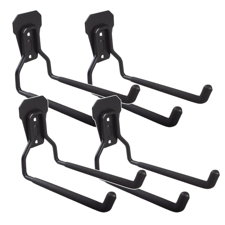 Maclean wall mount/hanger for tires, gardening tools, ladders, hoses, bicycles, steel, max. load 35 kg, MC-440, 4 pieces