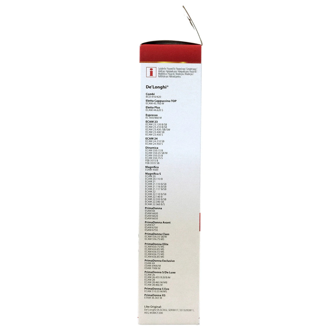 Water filter for DeLonghi Scanpart espresso machines, 4 pieces