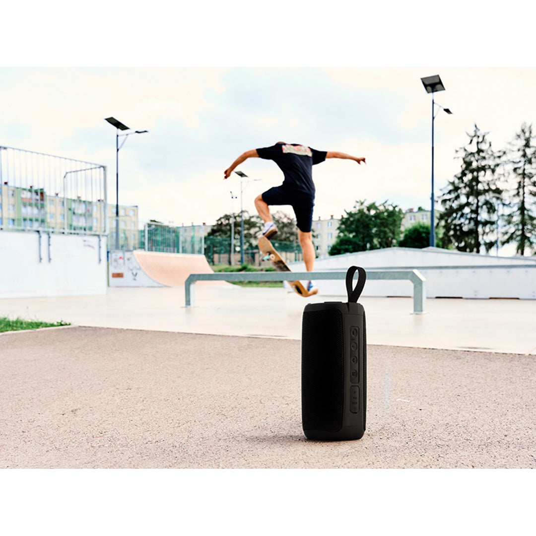 Tracer tragbarer Lautsprecher, Bluetooth 5.3, RMS-Leistung 20 W, IPX4, schwarz, TRAGLO47686