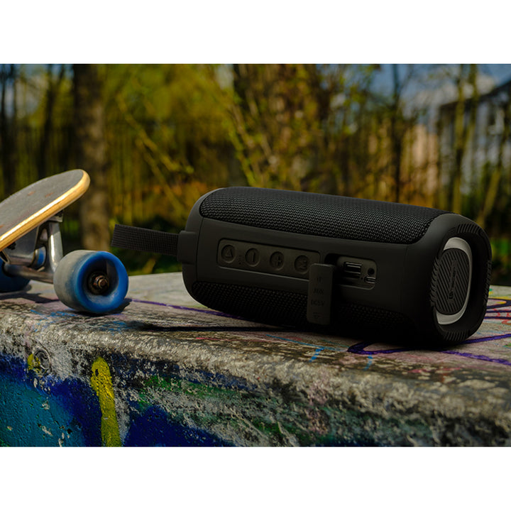 Tracer tragbarer Lautsprecher, Bluetooth 5.3, RMS-Leistung 20 W, IPX4, schwarz, TRAGLO47686