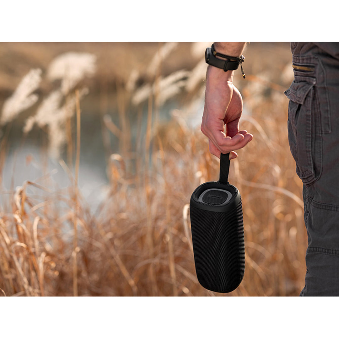 Tracer tragbarer Lautsprecher, Bluetooth 5.3, RMS-Leistung 20 W, IPX4, schwarz, TRAGLO47686