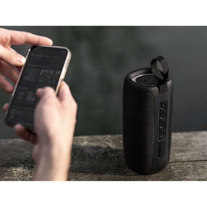 Tracer tragbarer Lautsprecher, Bluetooth 5.3, RMS-Leistung 20 W, IPX4, schwarz, TRAGLO47686