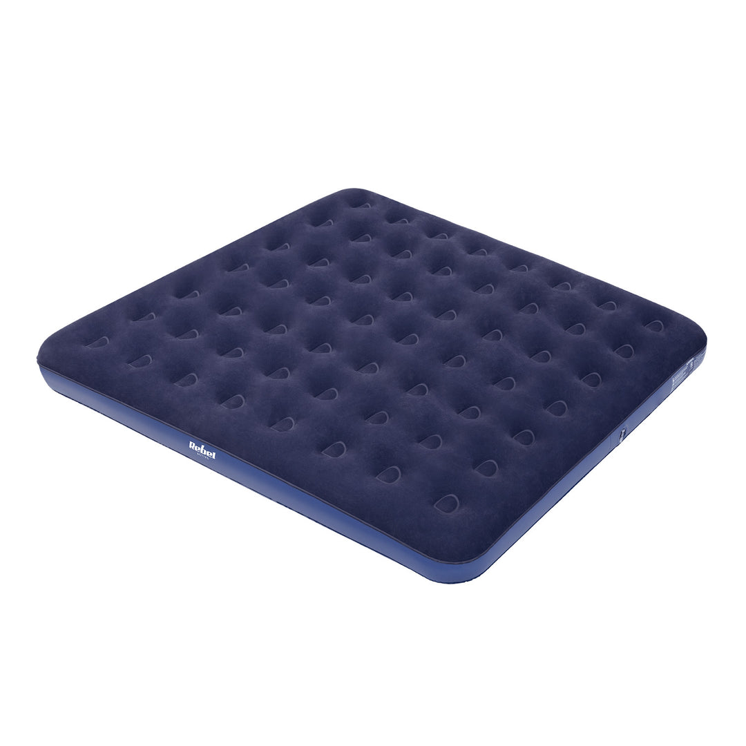 Colchón hinchable doble REBEL ACTIVE, dimensiones 203 x 183 x 22 cm, RBA-5001-XXL
