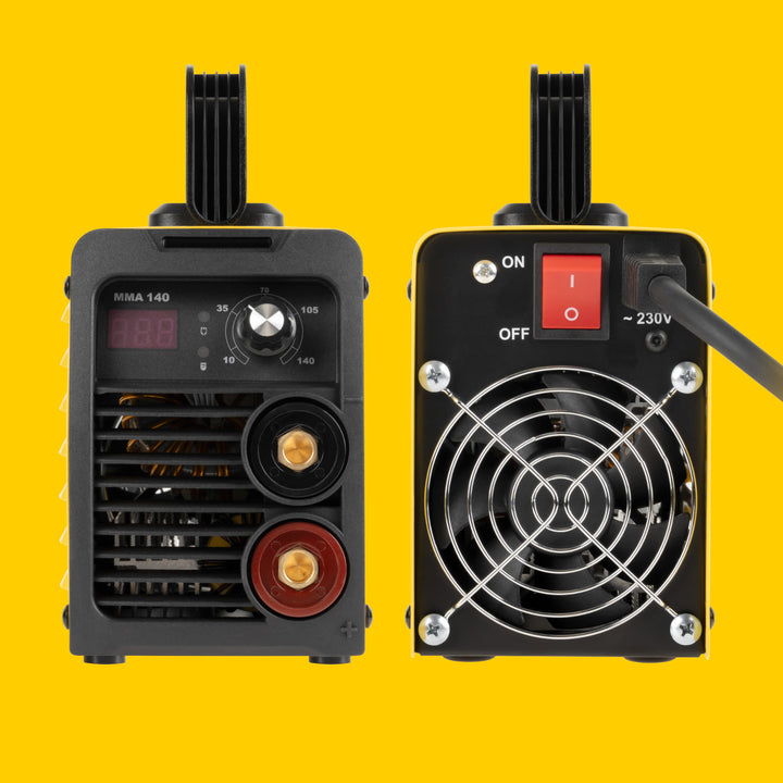Rebel welding machine, MMA, LED display, IP21S, 10–140 A, RB-1040