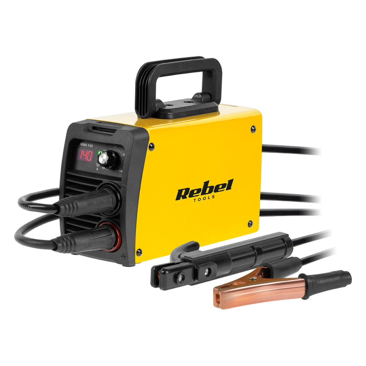 Rebel welding machine, MMA, LED display, IP21S, 10–140 A, RB-1040