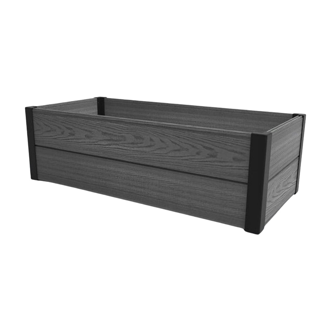 Keter Maple garden edging, plastic, gray, dimensions 106x50x32 cm, weather-resistant, 249296