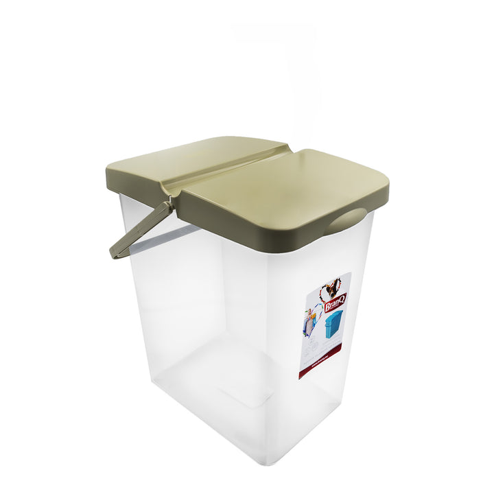 BranQ 1311 10-liter Clear Container for Pet Food Powder