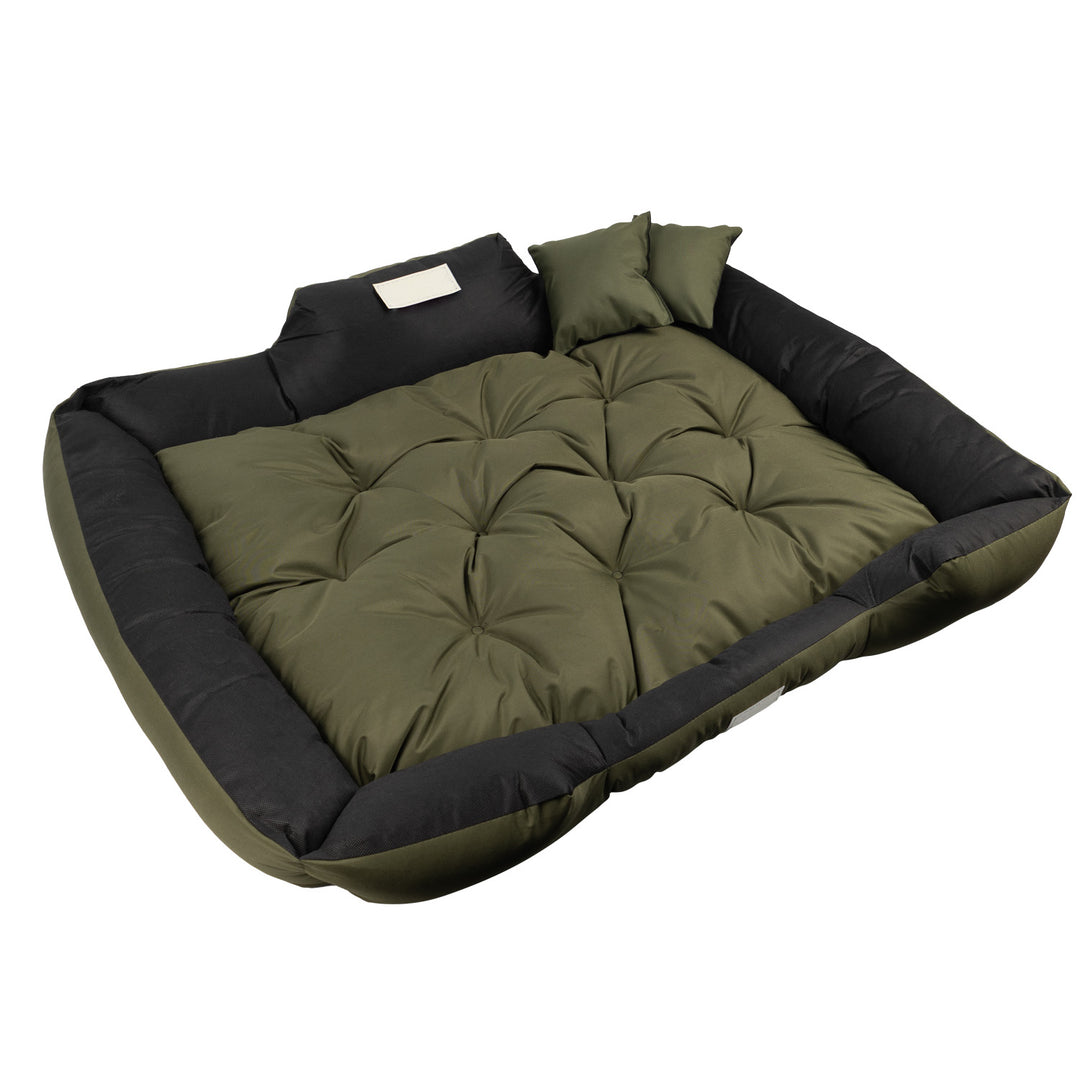 GreenBlue Pet Bed, green rectangular, external dimensions 115x95 cm, internal dimensions 100x80 cm GB240 GN