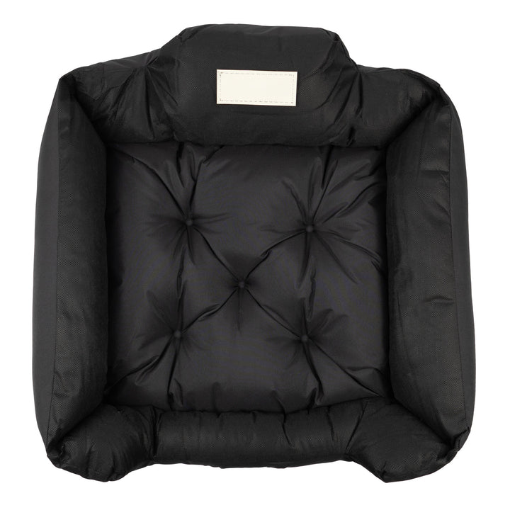 GreenBlue Pet Bed, black, rectangular, external dimensions: 75x65 cm, internal dimensions: 60x50 cm GB241 BL