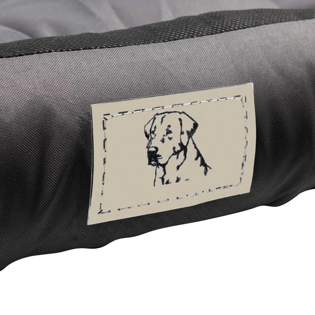 GreenBlue Dog Bed, dark gray, rectangular, external dimensions: 115x95 cm, internal dimensions: 100x80 cm GB240 GR