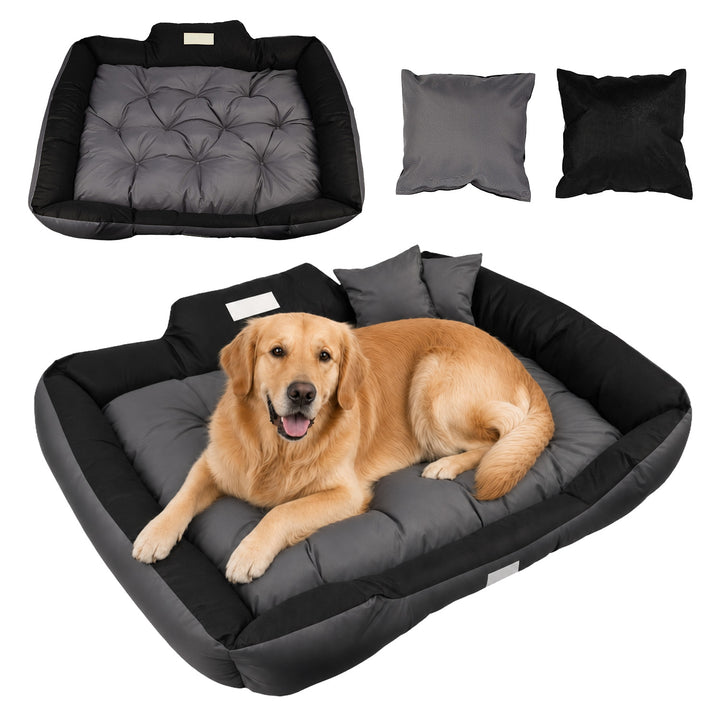 GreenBlue Dog Bed, dark gray, rectangular, external dimensions: 115x95 cm, internal dimensions: 100x80 cm GB240 GR