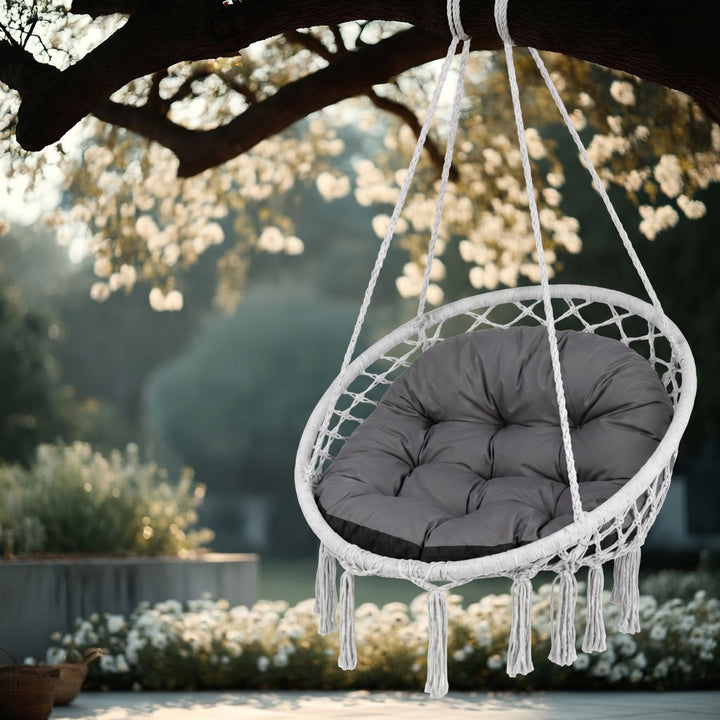 GreenBlue Cushion, Gray, Garden, Stork's Nest, 110 cm, GB243 GR