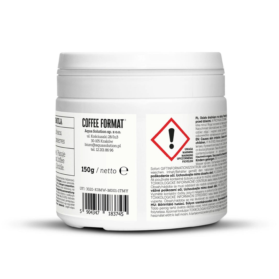 Lot de pastilles de nettoyage pour machine à café, 2-phase Cleaning TABS+ 40 x 3,5 g + pastilles de détartrage pour machines à café, Descaler Tab+ 6 x 16 g