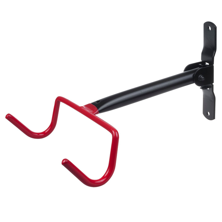 Soporte o colgador de pared para bicicletas Maclean, horizontal, acero, carga máxima de 30 kg, MC-430, 2 unidades