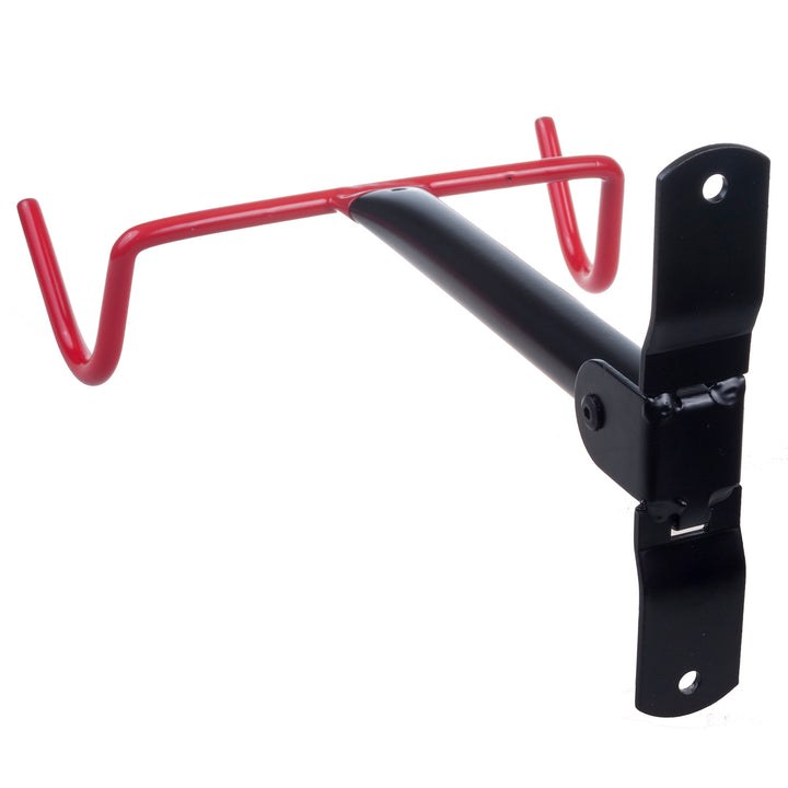 Soporte o colgador de pared para bicicletas Maclean, horizontal, acero, carga máxima de 30 kg, MC-430, 2 unidades
