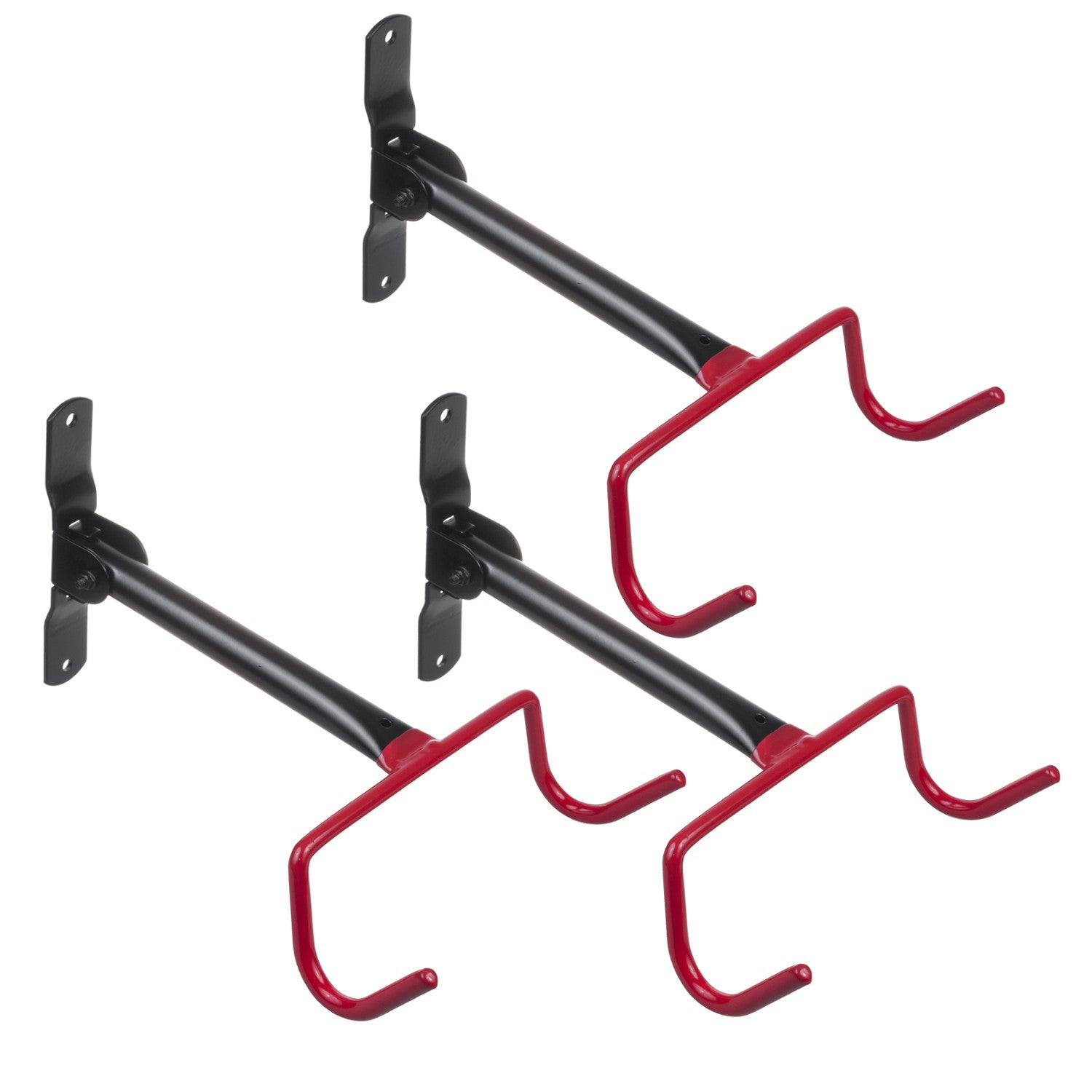 Maclean Av Rack Maclean Horizontal Wall-Mounted Bike Rack, Steel, Max. Load 30 kg, MC ...