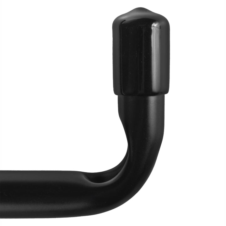 Set of 4 Maclean wall mounts for tires, wheels, ladders, and bicycles; steel construction; max. load 22 kg per mount; MC-488