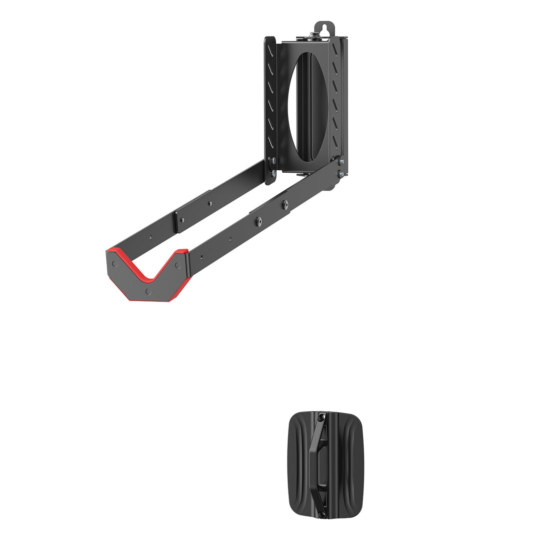 Maclean Wand-Fahrradhalter, max. 35 kg, MC-498, 3 Stück