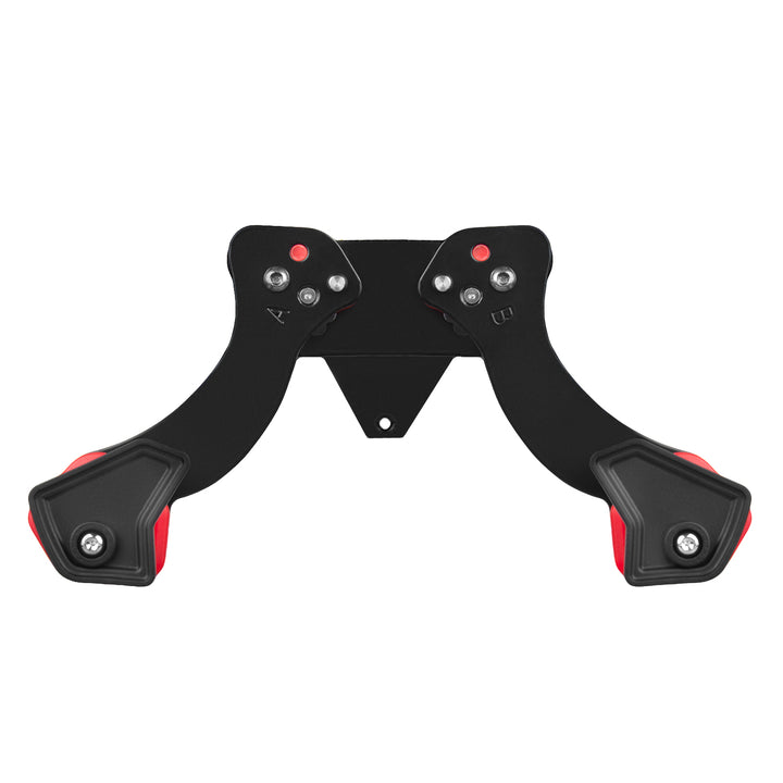 Soporte de pared para bicicletas Maclean, acero, carga máxima de 30 kg, MC-449, 4 unidades