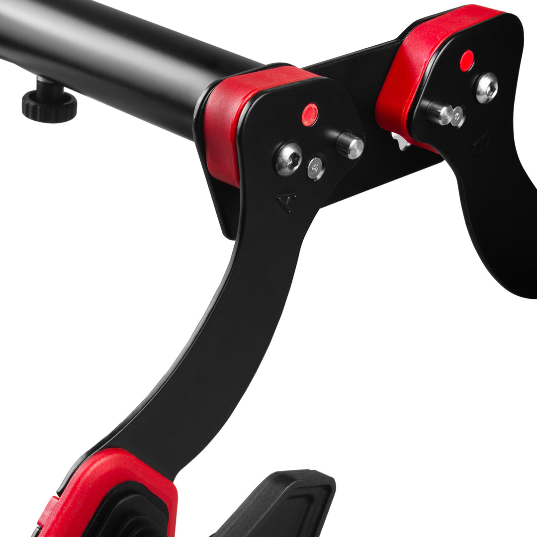 Soporte de pared para bicicletas Maclean, acero, carga máxima de 30 kg, MC-449, 4 unidades
