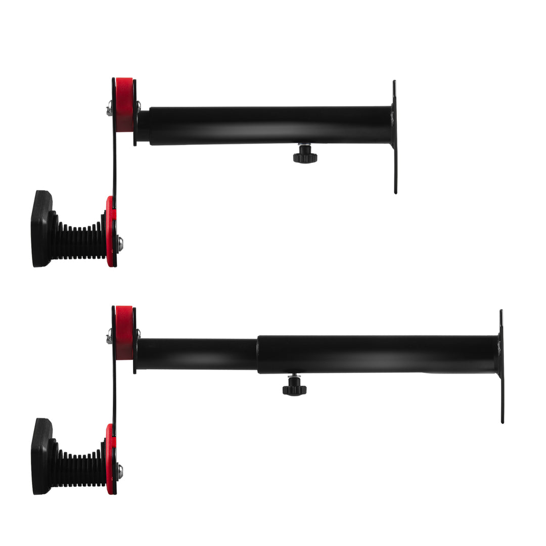 Soporte de pared para bicicletas Maclean, acero, carga máxima de 30 kg, MC-449, 4 unidades