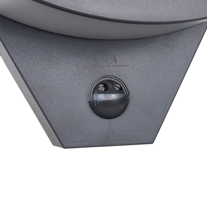 Maclean LED Motion Sensor Light, Infrared Motion Sensor, Gray, 10W, IP54, 800 lm, MCE290 GR, 4 pieces