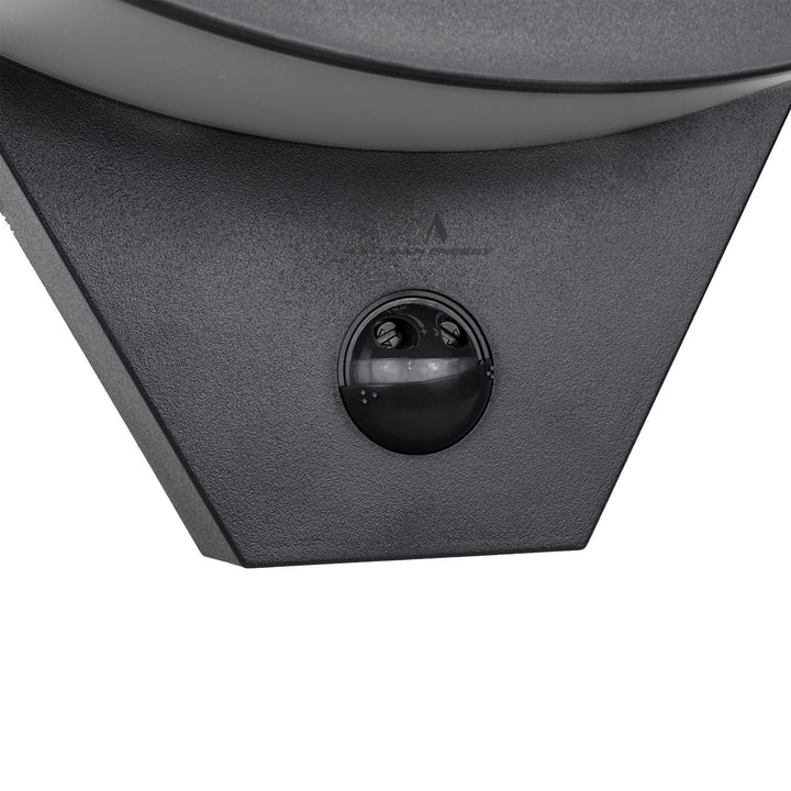 Maclean LED Motion Sensor Light, Infrared Motion Sensor, Black, 10W, IP54, 800 lm, MCE290 B, 2 pieces