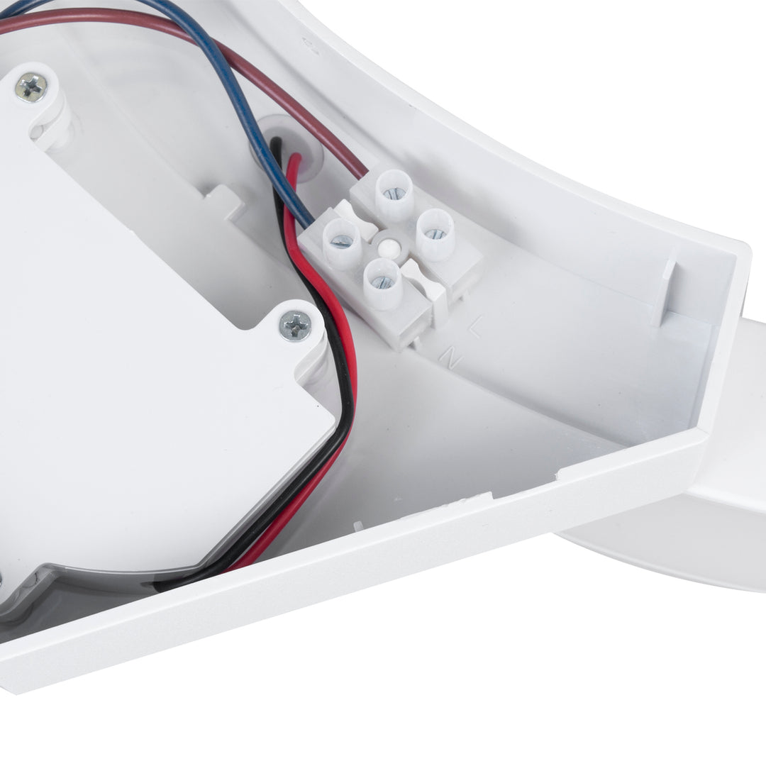 Maclean LED Motion Sensor Light, PIR sensor, white, 10W, IP54, 800 lm, MCE290 W, 4 pieces