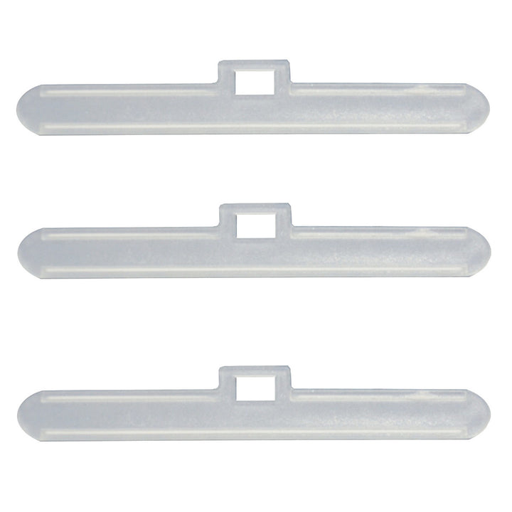 Soporte superior para lamas de 89 mm de persianas verticales, 100 unidades