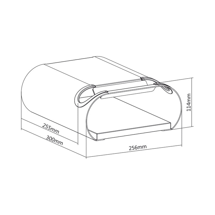 Soporte de pared para bicicletas Maclean, 25 kg máx., MC-466, 4 unidades