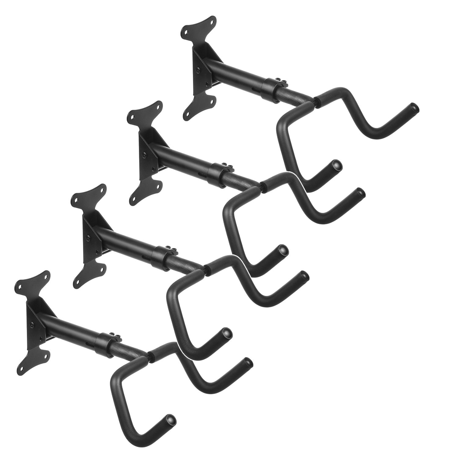 Maclean Av Rack Maclean Horizontal Wall-Mounted Bike Rack, Steel, Max. Load 30 kg, MC ...