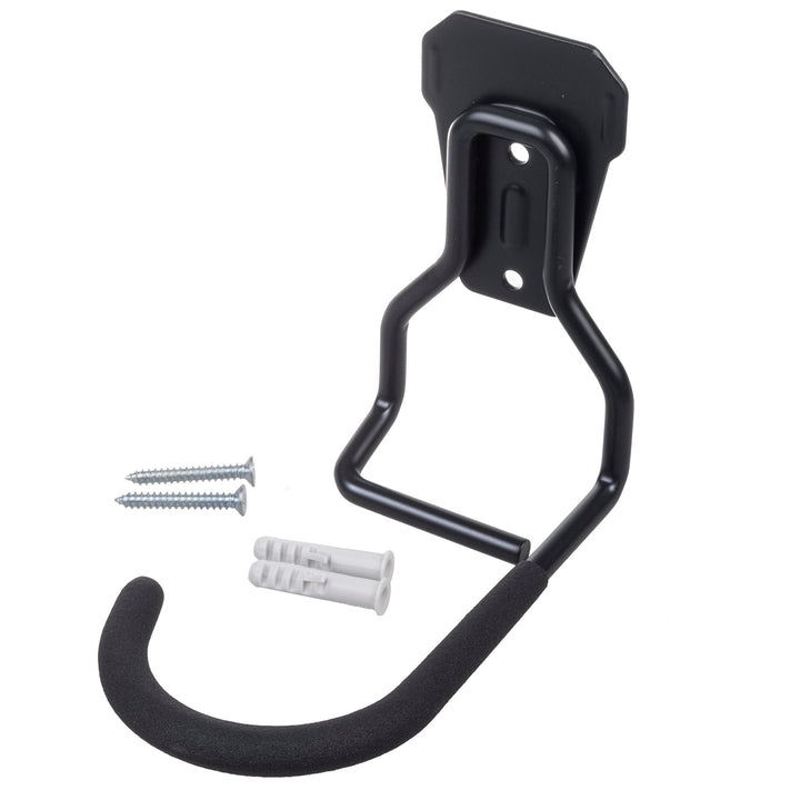 Maclean Vertical Wall-Mounted Bike Rack, Steel, Max. Load 20 kg, MC-433, 3 pieces