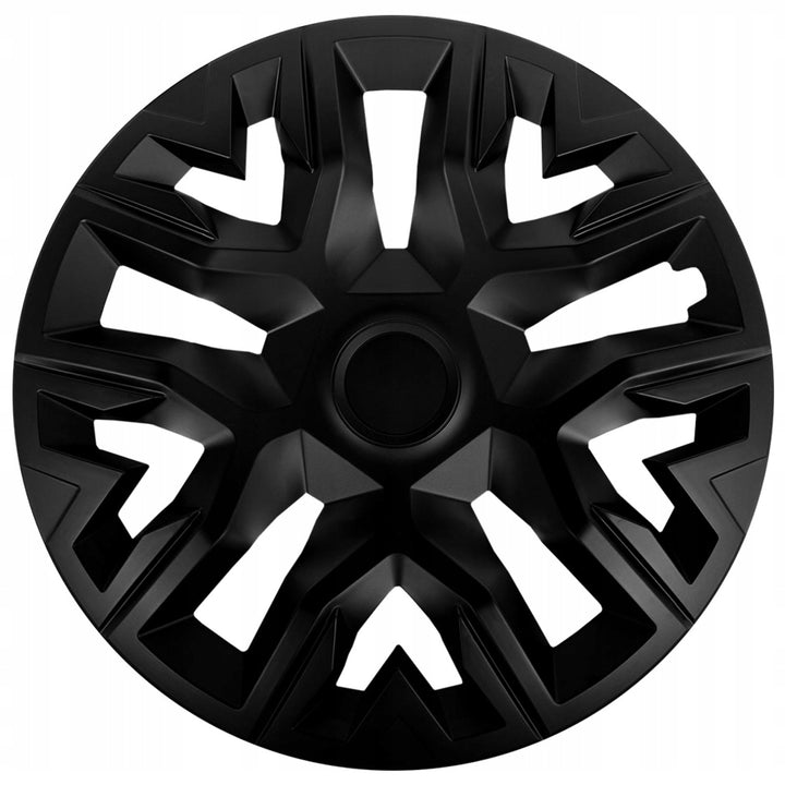 Tapacubos universales de 16'' NRM The Best, negros, juego de 4 unidades