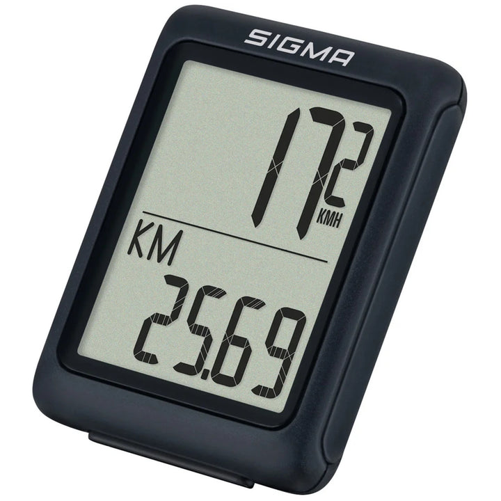 Sigma BC 5.0 WR bike computer, waterproof, weather-resistant, large and easy-to-read display, 5 basic functions