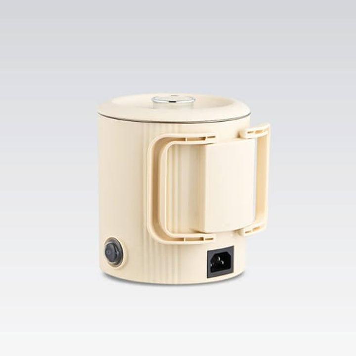 Maestro 2-in-1 Electric Kettle / Travel Pot, 0.8 L capacity, 600 W power, foldable handle, 110 V/230 V voltage selector switch, beige, MR-009-BEIGE
