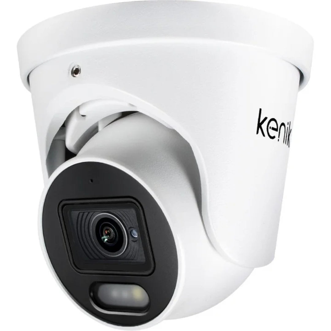 Kenik IP-Kamera, Auflösung 5 MP bei 20 Bildern pro Sekunde, intelligente Bildanalyse, Smart-IR-Strahler, integriertes Mikrofon, Kuppelgehäuse, KG-530DPA-L-G