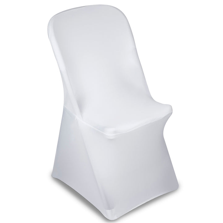 GreenBlue White Catering Chair Cover, 88x50x45 cm, Spandex, GB374, 2 pieces