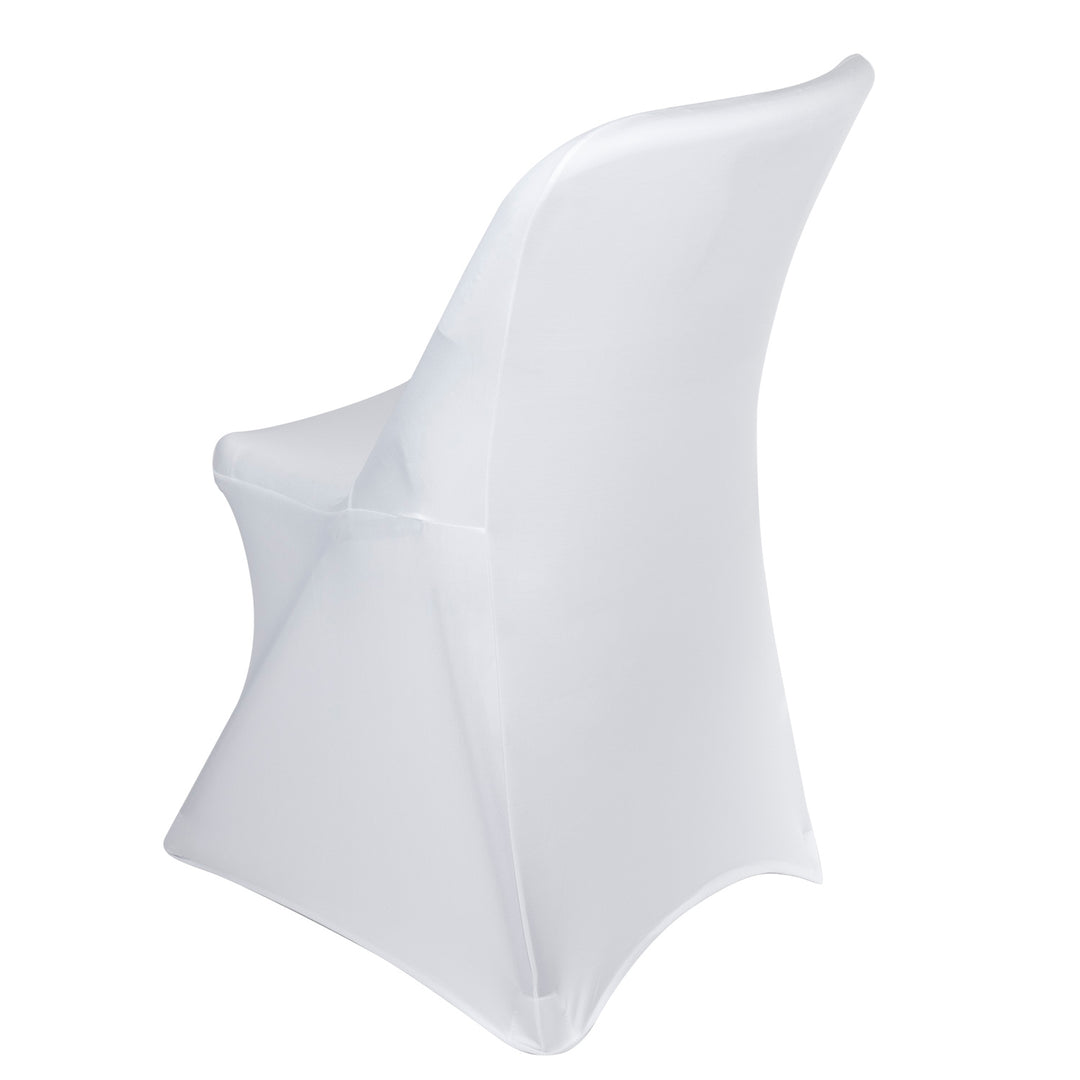 GreenBlue White Catering Chair Cover, 88x50x45 cm, Spandex, GB374, 2 pieces