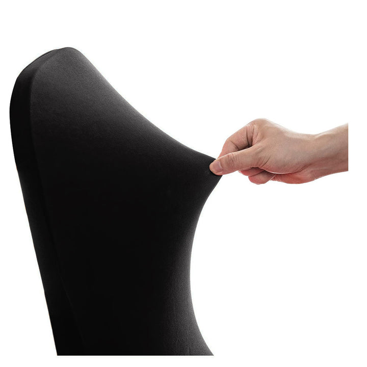 Housse pour chaise de restauration noire GreenBlue, 88 x 50 x 45 cm, spandex, GB373, lot de 2