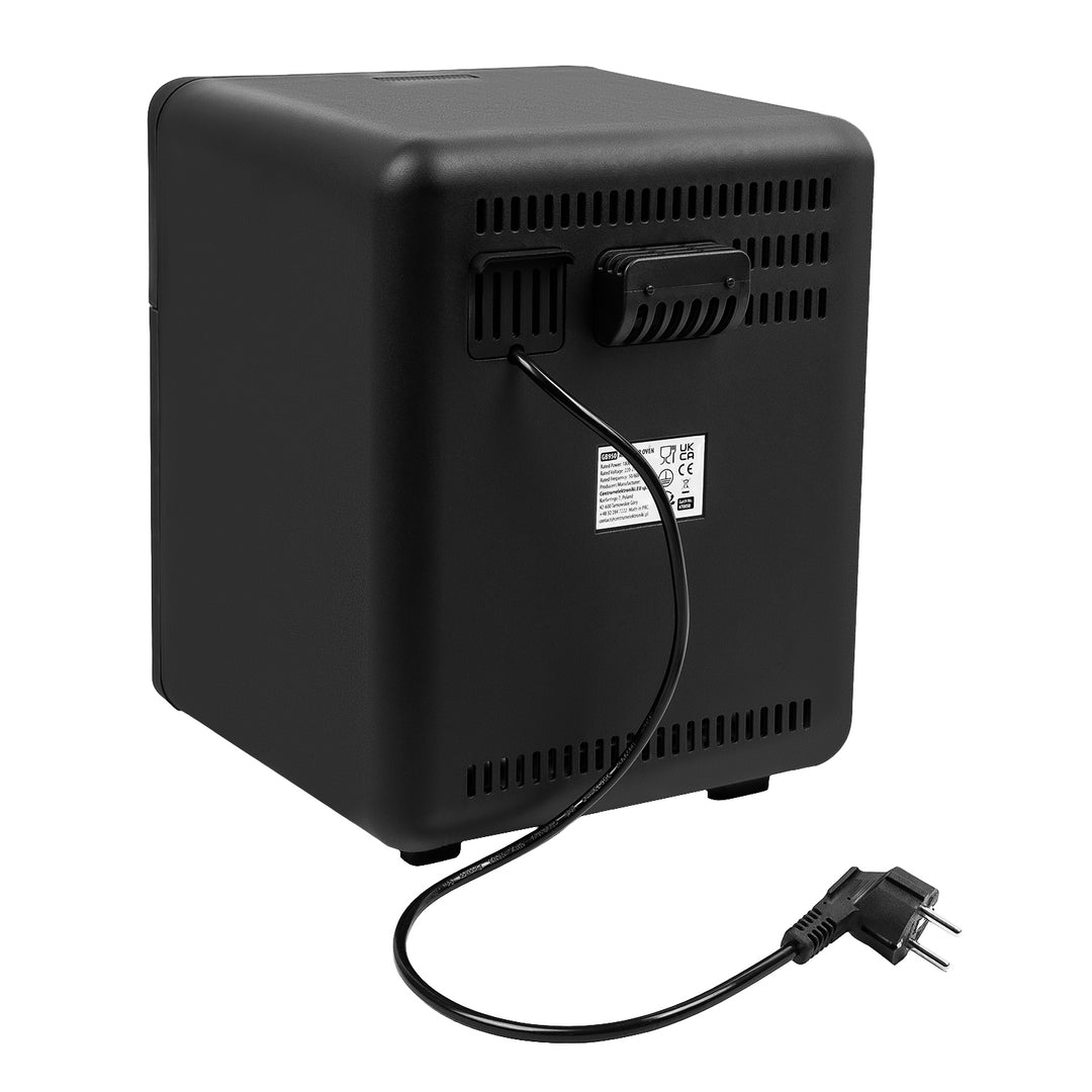 Freidora sin aceite AIR FRYER de GreenBlue, 1800 W de potencia, capacidad de 10 l, 8 programas, accesorios, temporizador, GB950 + termómetro/sonda para alimentos, GreenBlue GB178