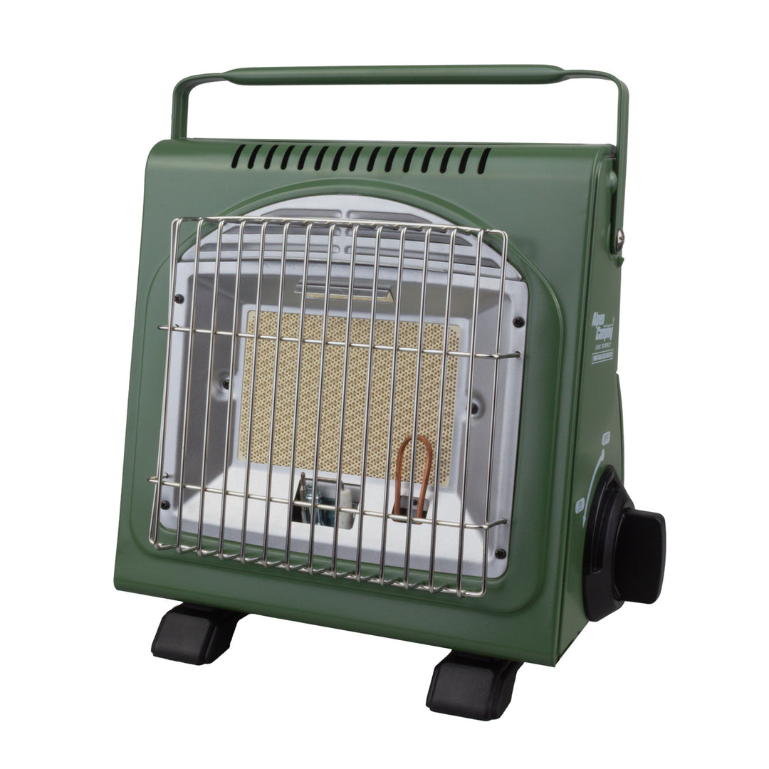 Tragbarer Gaskocher von Alpen Camping, 2-in-1, Gasverbrauch 124 g/h, piezoelektrische Zündung, ICELAND IK-1000 PRO+ 4x 227-g-Gaskartusche von GreenBlue. Zertifikat: Pi 0875, entspricht der Norm EN 417