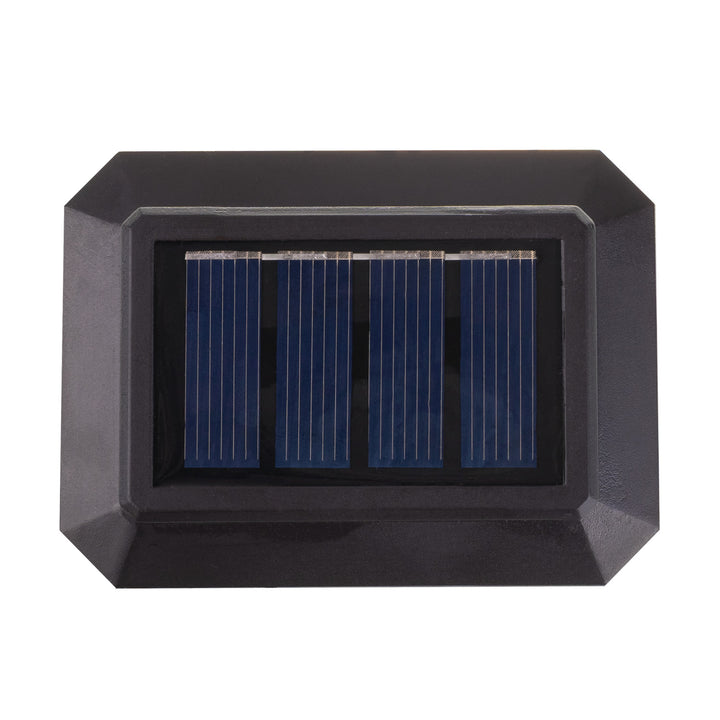Lámpara LED solar para poste GreenBlue, 60 x 40 mm, cubierta en forma de sobre, 3200 K, GB125 WW, 2 unidades