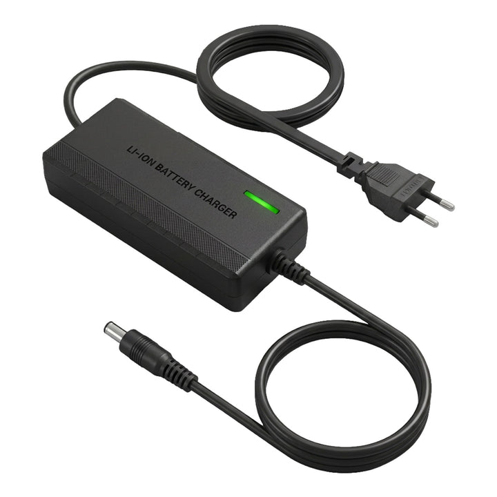 Cargador universal / Fuente de alimentación Maclean Energy, para patinetes, 54,6 V CC, 2 A, máx. 110 W, carga rápida, 6 enchufes, MCE665